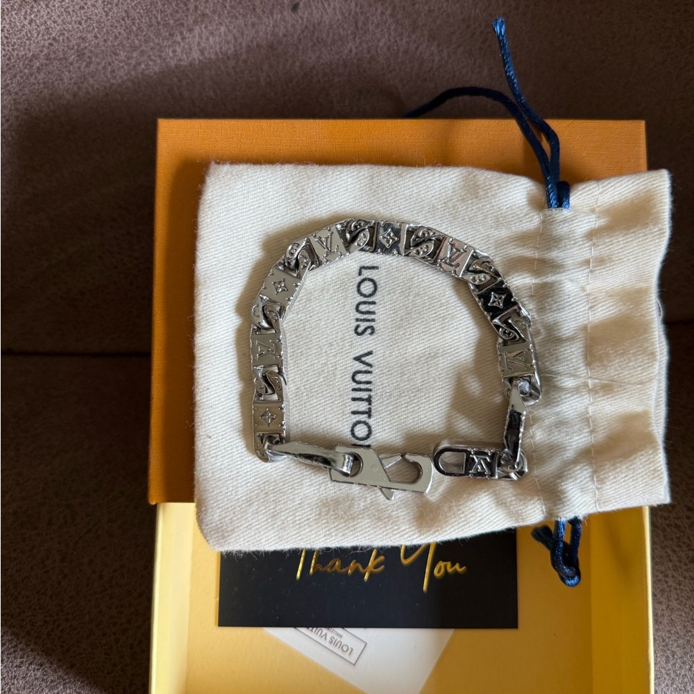 Louis Vuitton Silver Bracelet